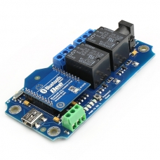 TOSR121 - 2 Channel Smartphone Bluetooth Relay - (Password/Momentary/Latching)